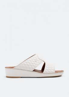 Сандалии PRIVATE COLLECTION Peninsula leather sandals, белый