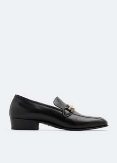 Лоферы SAINT LAURENT Solferino loafers, черный