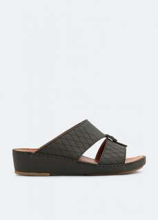 Сандалии PRIVATE COLLECTION Quadratura Mosaico sandals, черный