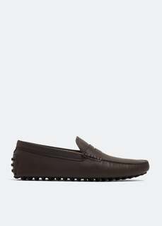 Лоферы TOD&apos;S Gommino driving loafers, коричневый Tod’S