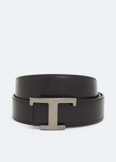 Ремень TOD&apos;S Timeless leather belt, черный Tod’S