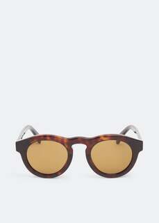 Солнечные очки TOD&apos;S Pantos sunglasses, коричневый Tod’S