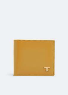 Кошелек TOD&apos;S T Timeless wallet, желтый Tod’S