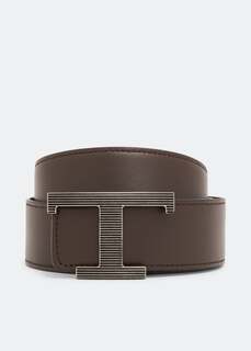 Ремень TOD&apos;S Timeless leather belt, коричневый Tod’S