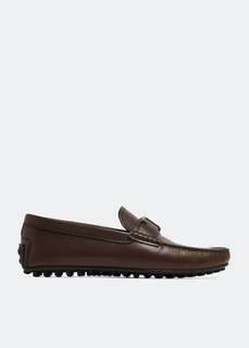 Лоферы TOD&apos;S Timeless Gommino driving loafers, коричневый Tod’S