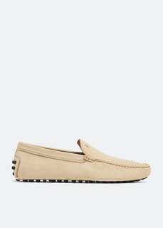 Лоферы TOD&apos;S Gommino driving loafers, бежевый Tod’S