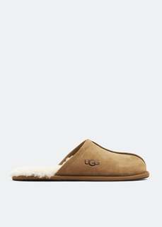 Слиперы UGG Scuff slippers, коричневый
