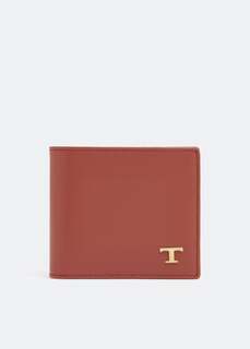 Кошелек TOD&apos;S T Timeless wallet, коричневый Tod’S
