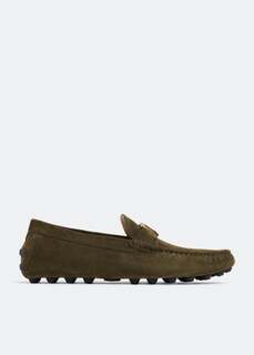Лоферы TOD&apos;S T Timeless Gommino Bubble loafers, зеленый Tod’S