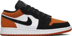 Кроссовки Air Jordan 1 Low GS Shattered Backboard, оранжевый