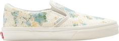 Кеды Vans Kith x OG Classic Slip-On LX Kids Vintage Roses, кремовый