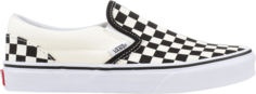 Кеды Vans Slip-On Kids Checkerboard, белый