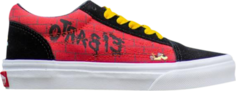 Кеды Vans The Simpsons x Old Skool Kids El Barto, красный