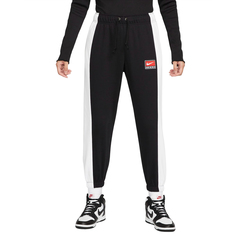 Брюки Nike Sportswear Team Fleece, черный/белый