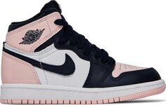 Кроссовки Air Jordan 1 Retro High OG SE PS Bubble Gum, розовый