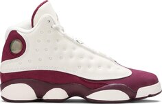 Кроссовки Air Jordan 13 Retro GS Bordeaux, белый