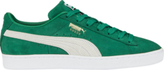 Кроссовки Puma Suede Classic 21 Vine White, зеленый