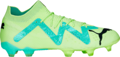 Бутсы Puma Future Ultimate FG AG Supercharge Pack - Fast Yellow, зеленый