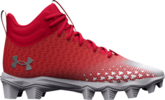 Бутсы Under Armour Spotlight Franchise 3.0 RM Red White, красный