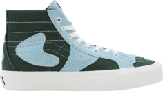 Кроссовки Vans Sk8-Hi WP VR3 LX Patchwork - Green Blue, зеленый