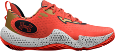 Кроссовки Under Armour Spawn 5 Lets 3 - After Burn, красный