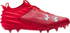 Бутсы Under Armour Blur Smoke 2.0 MC Red, красный