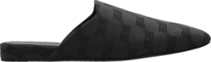 Кроссовки Balenciaga Cosy BB Mule All Over Logo - Grey Black, серый