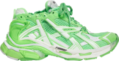 Кроссовки Balenciaga Runner Sneaker Fluo Green, зеленый