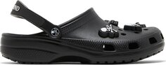 Кроссовки Mastermind x Classic Clog Black, черный Crocs