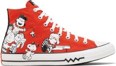 Кроссовки Converse Peanuts x Chuck Taylor All Star High Snoopy and Friends, красный