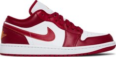 Кроссовки Air Jordan 1 Low Cardinal Red, красный