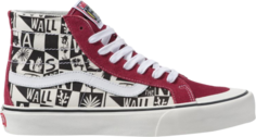 Кеды Vans Yusuke Hanai x Sk8-Hi 138 Decon SF Illustrations, красный