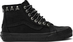 Кеды Vans Kith x Mastermind World x Sk8-Hi Reissue Zip LX Black, черный