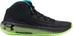 Кроссовки Under Armour HOVR Havoc 2 Black Lime, черный