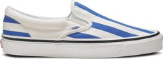 Кеды Vans Classic Slip-On 98 DX Anaheim Factory - Blue Stripes, синий