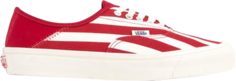 Кеды Vans OG Style 43 LX Pinstripe Red, красный