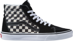 Кеды Vans Sk8-Hi Blur Check, черный