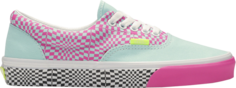 Кеды Vans Era Checkerboard Pink Blue Black, разноцветный