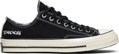 Кроссовки Converse Suicidal Tendencies x Chuck 70 OX Black White, черный