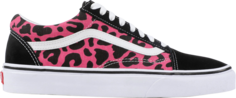 Кеды Vans Old Skool Leopard, розовый