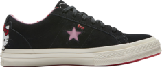 Кроссовки Converse Hello Kitty x One Star Suede Low Black, черный