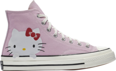 Кроссовки Converse Hello Kitty x Chuck 70 Canvas Hi Top Prism Pink, розовый