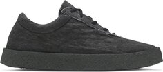 Кроссовки Yeezy Season 6 Washed Canvas Crepe Sneaker Graphite, черный