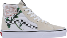 Кеды Vans Sk8-Hi Checker Floral, кремовый