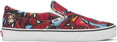 Кеды Vans Marvel x Slip-On Spiderman, красный