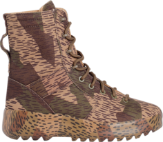 Ботинки Yeezy Season 6 Military Boot Splinter Camo, коричневый