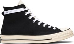 Кроссовки Converse Fear of God x Chuck 70 Hi Black, черный