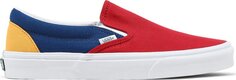 Кеды Vans Classic Slip On Yacht Club, красный