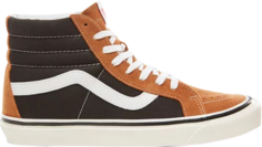 Кеды Vans Sk8-Hi DX Hart Brown Black, коричневый