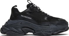 Кроссовки Balenciaga Triple S Sneaker Triple Black 2018, черный